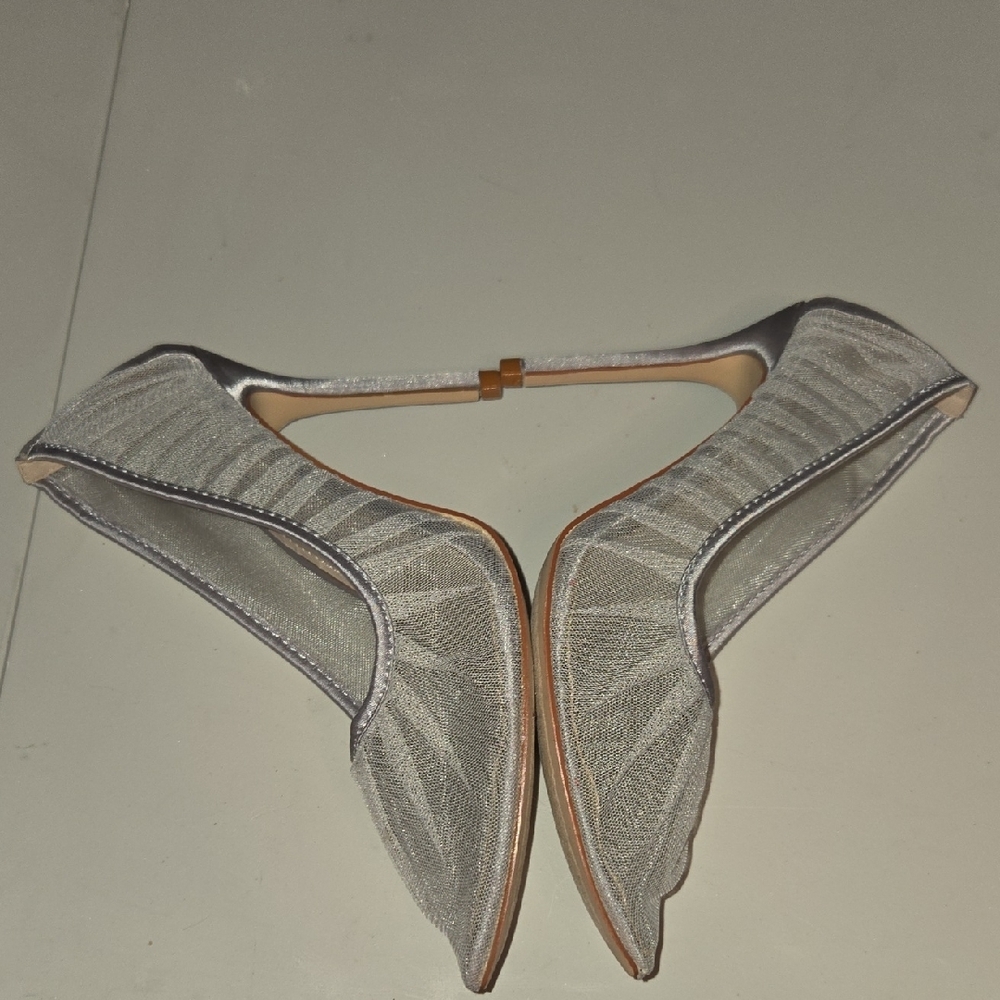 Cape Robbin Silver Pointed Heels - image 4